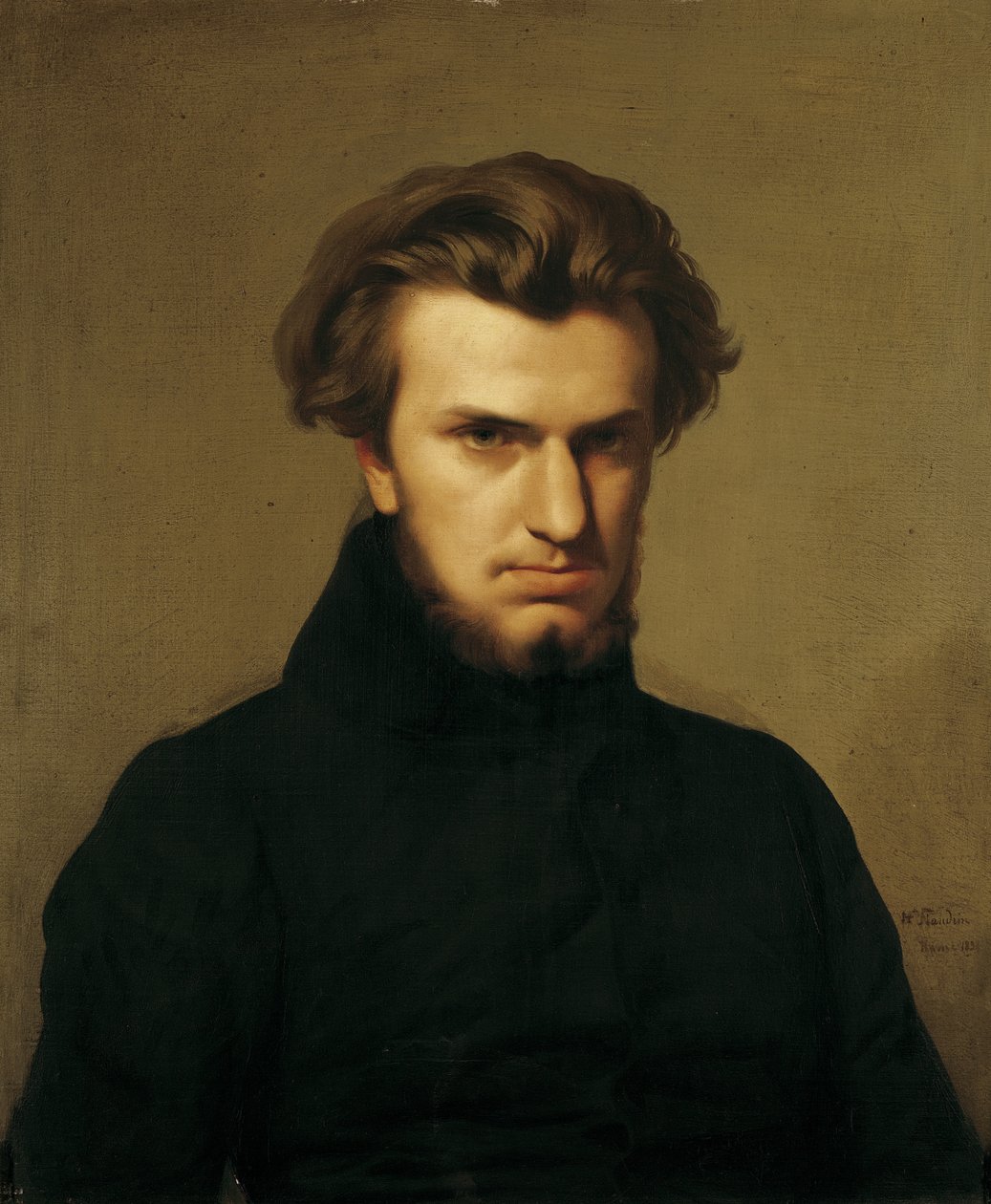 Portret van Ambroise Thomas (1811-96) 1834 door Hippolyte Flandrin