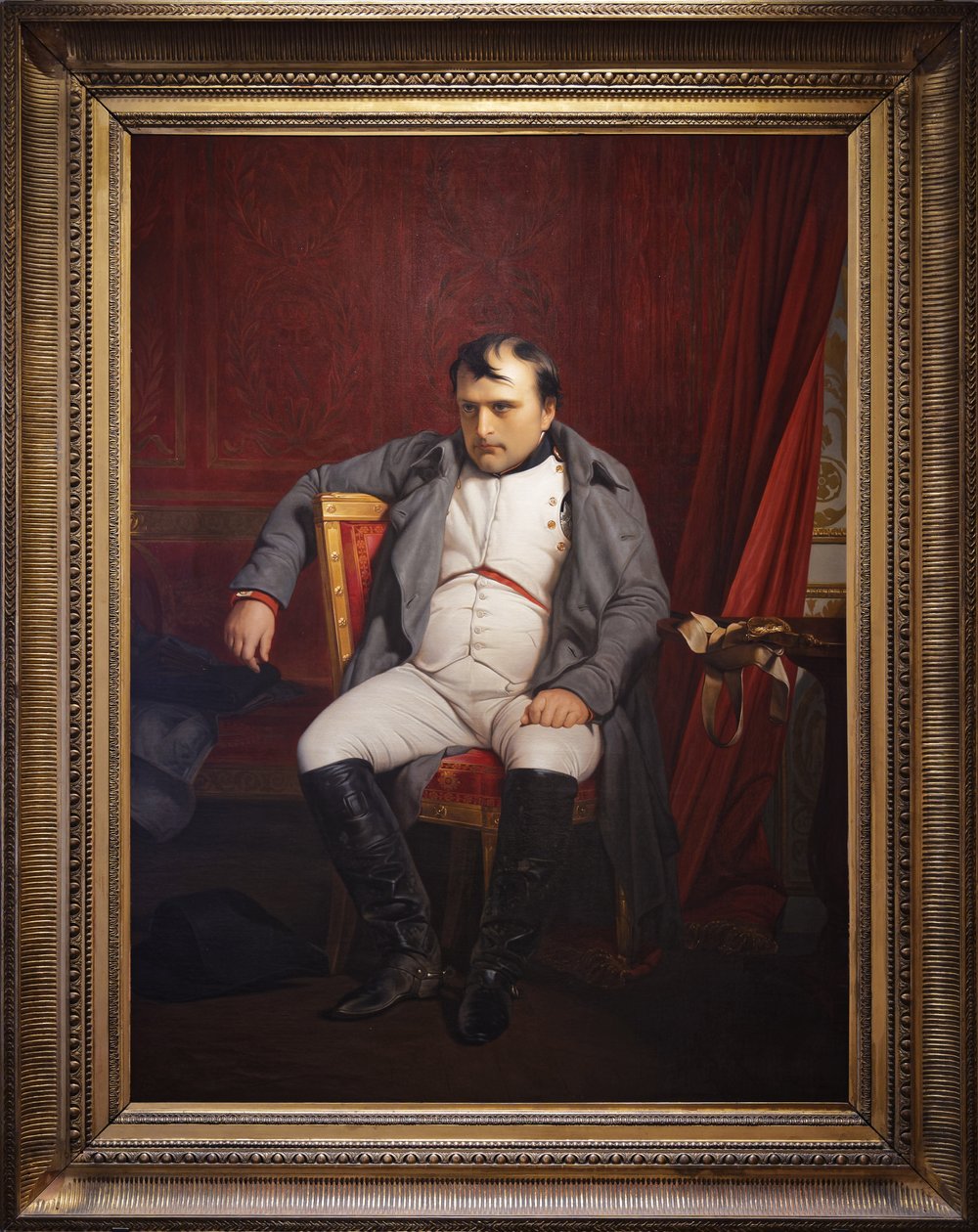 Napoleon I in Fontainebleau, 31 maart 1814 door Paul Delaroche