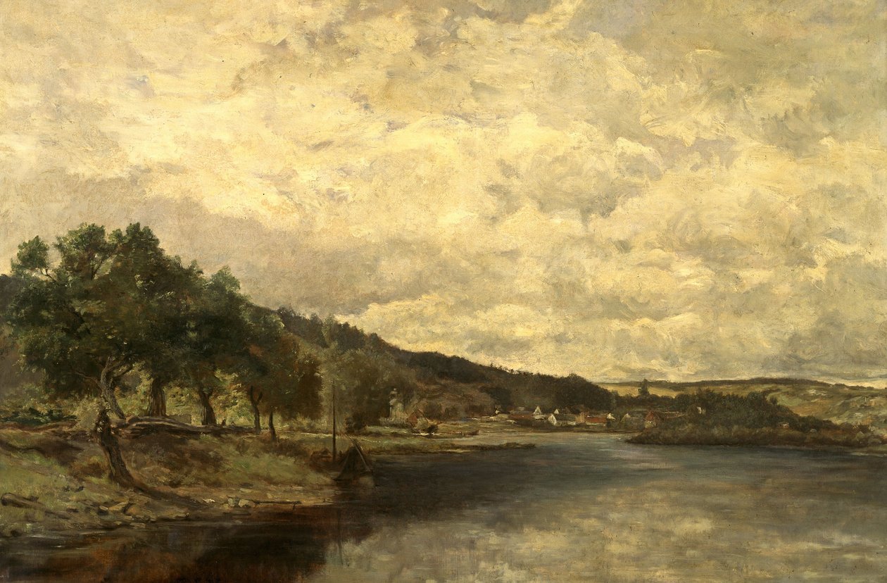 De Maas in Anseremme door Hippolyte Boulenger