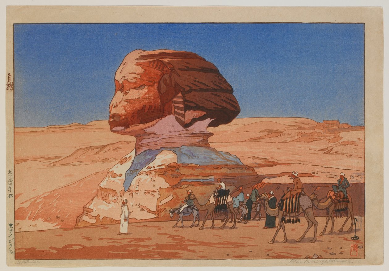 Sfinx - Dag, Taisho tijdperk door Hiroshi Yoshida