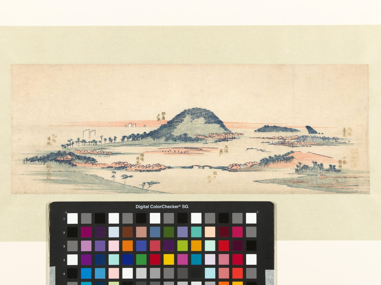 Acht gezichten op Kanazawa door Hiroshige (I) , Utagawa (attributed to)