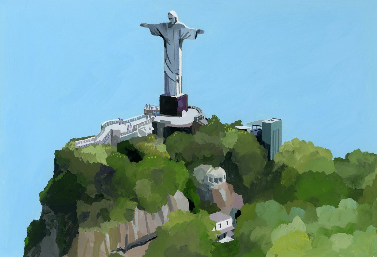 Christendom van Corcovado door Hiroyuki Izutsu