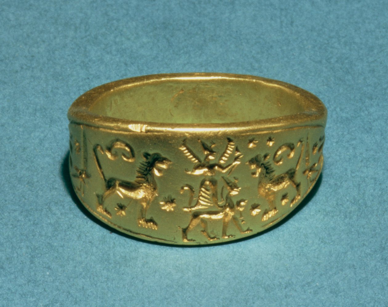 Ring met inscriptie in 