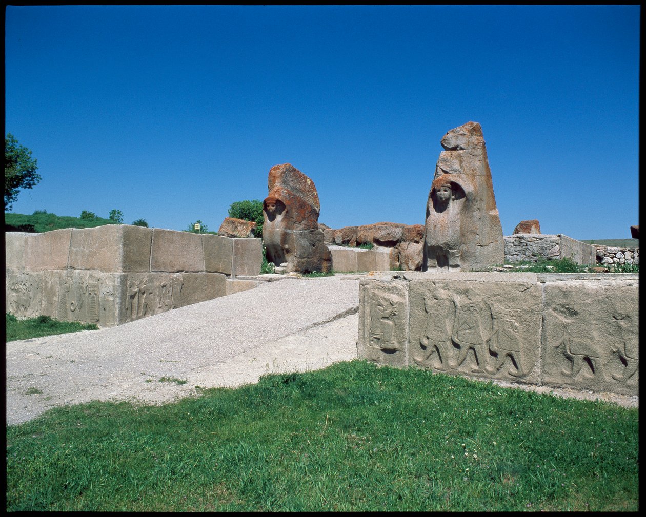 Zicht op de Poort van de Sfinx door Hittite Hittite