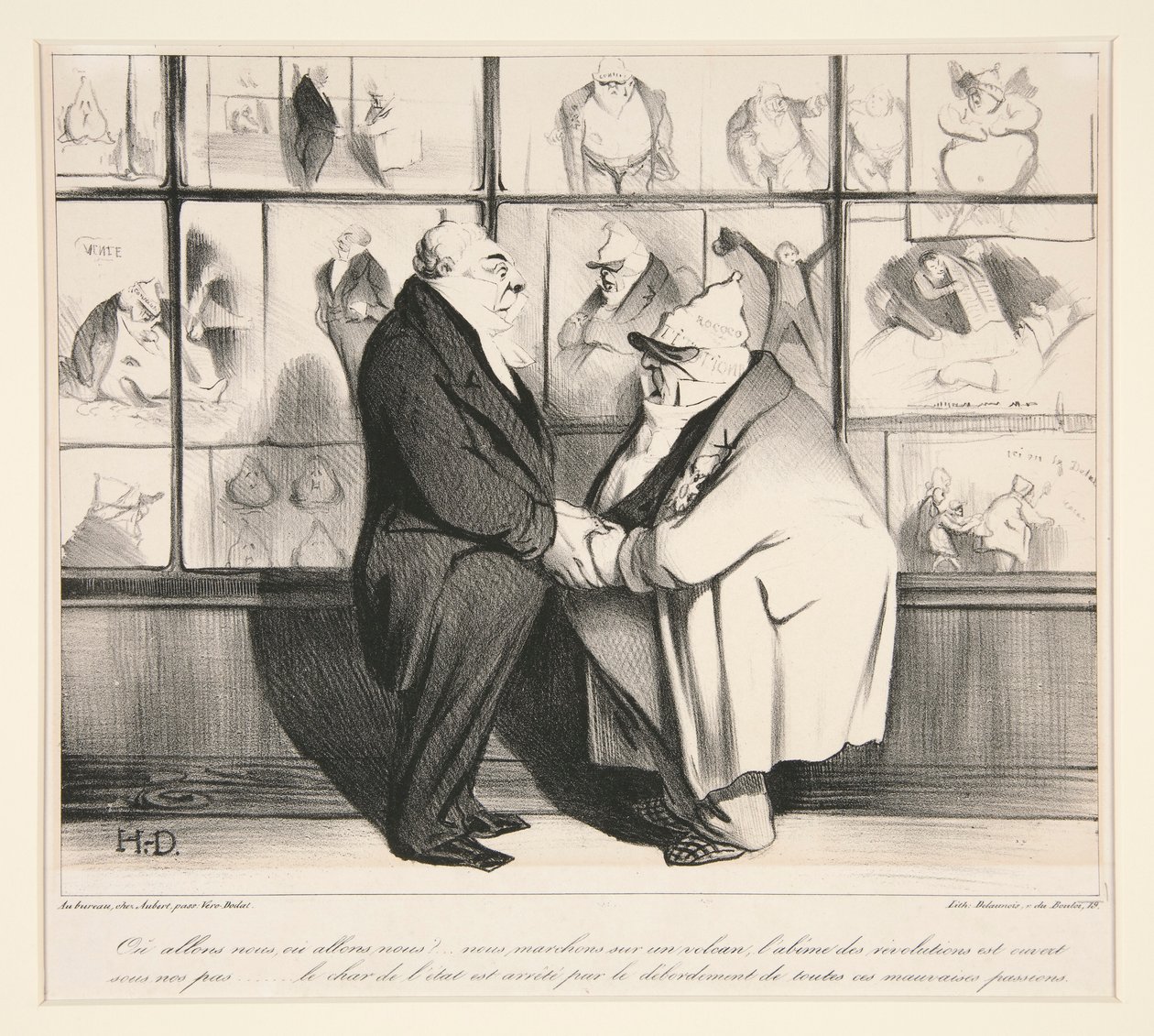 ############################################################################################################################################################################################################################################################### door Honoré Daumier