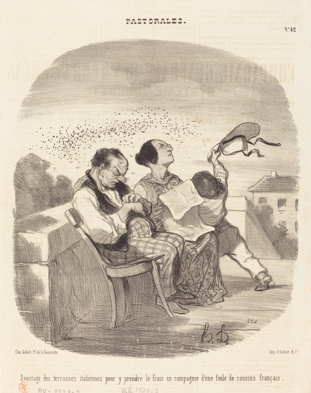 Voordelen van Italiaanse Terrassen... door Honoré Daumier