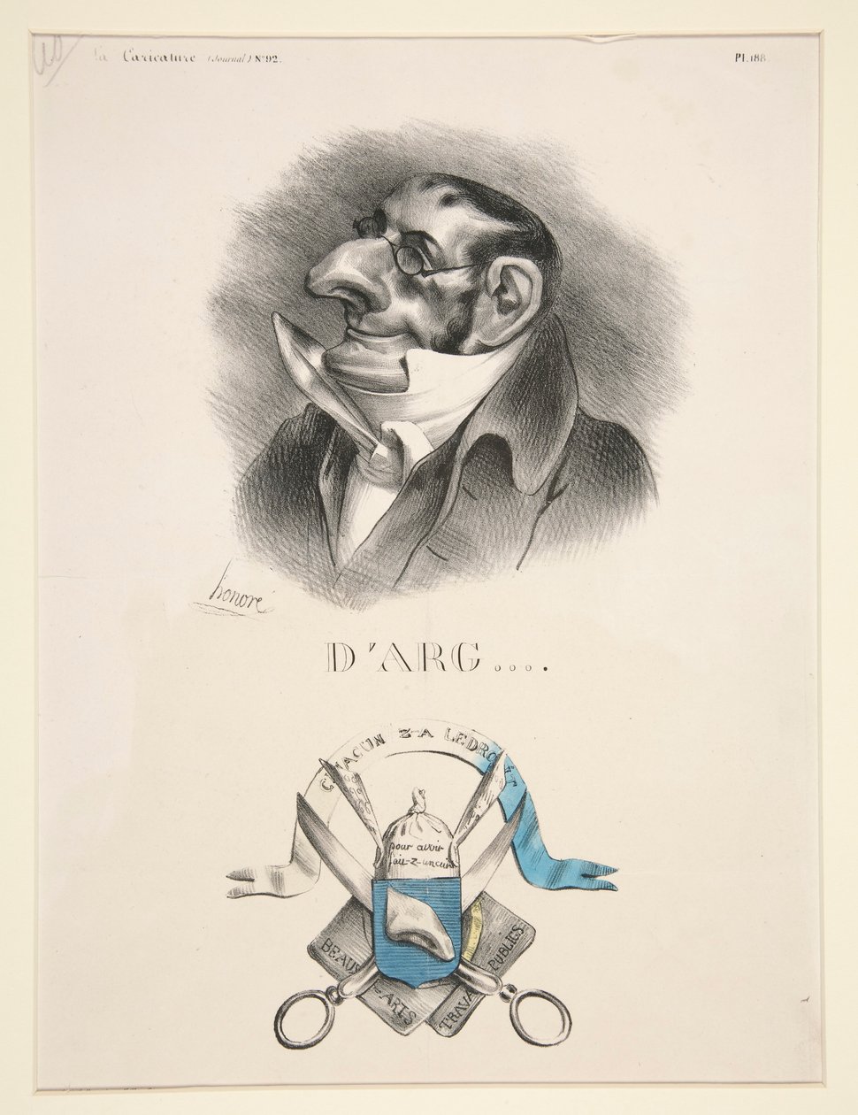 D door Honoré Daumier