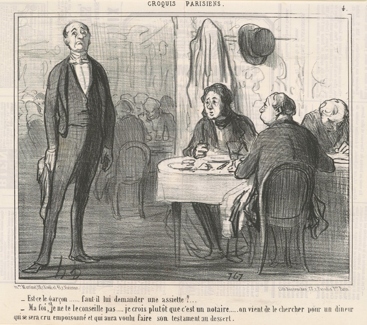 Is het de jongen? door Honoré Daumier
