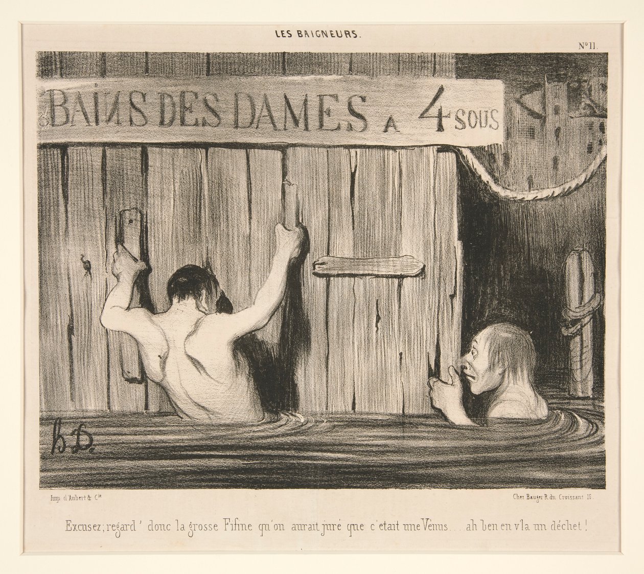 Excuseer; kijk door Honoré Daumier