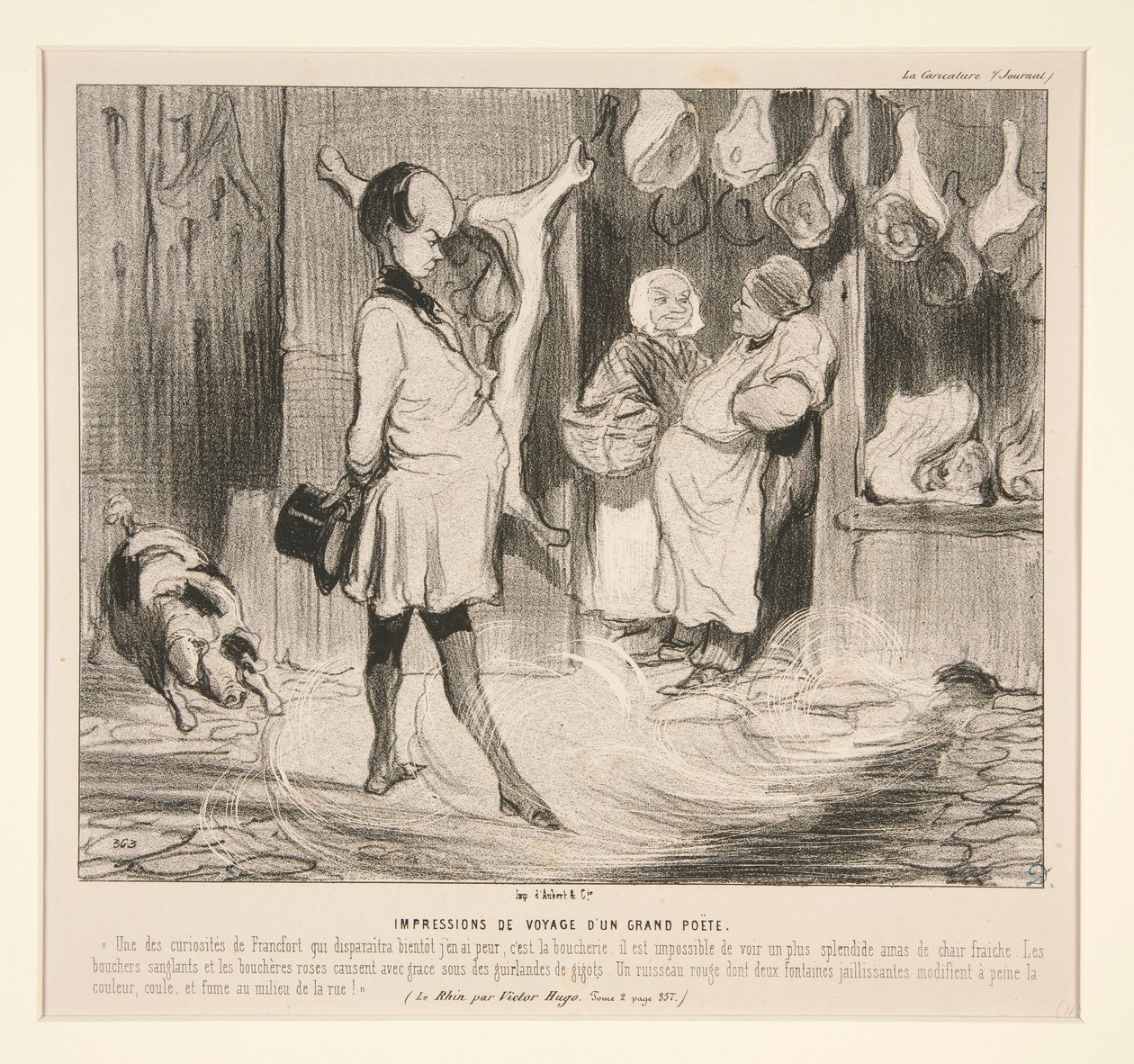 Reisimpressies van door Honoré Daumier