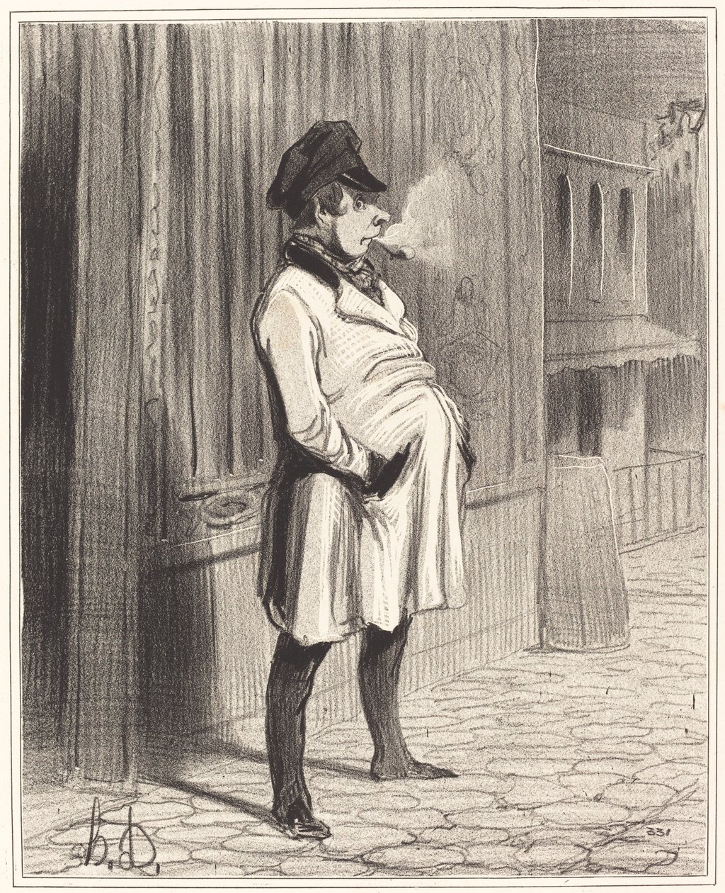 De Klapper door Honoré Daumier