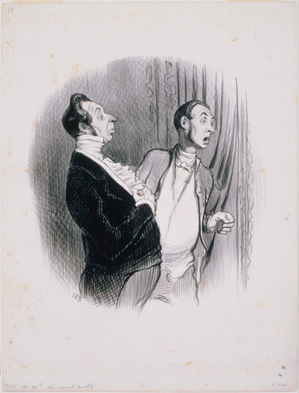 De Mooie Dagen van het Leven - Een Nieuwe Edelman door Honoré Daumier