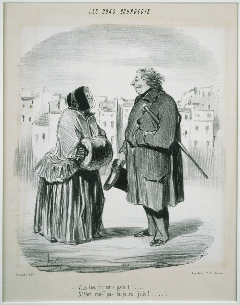 De Goede Burgers - U bent altijd galant! door Honoré Daumier