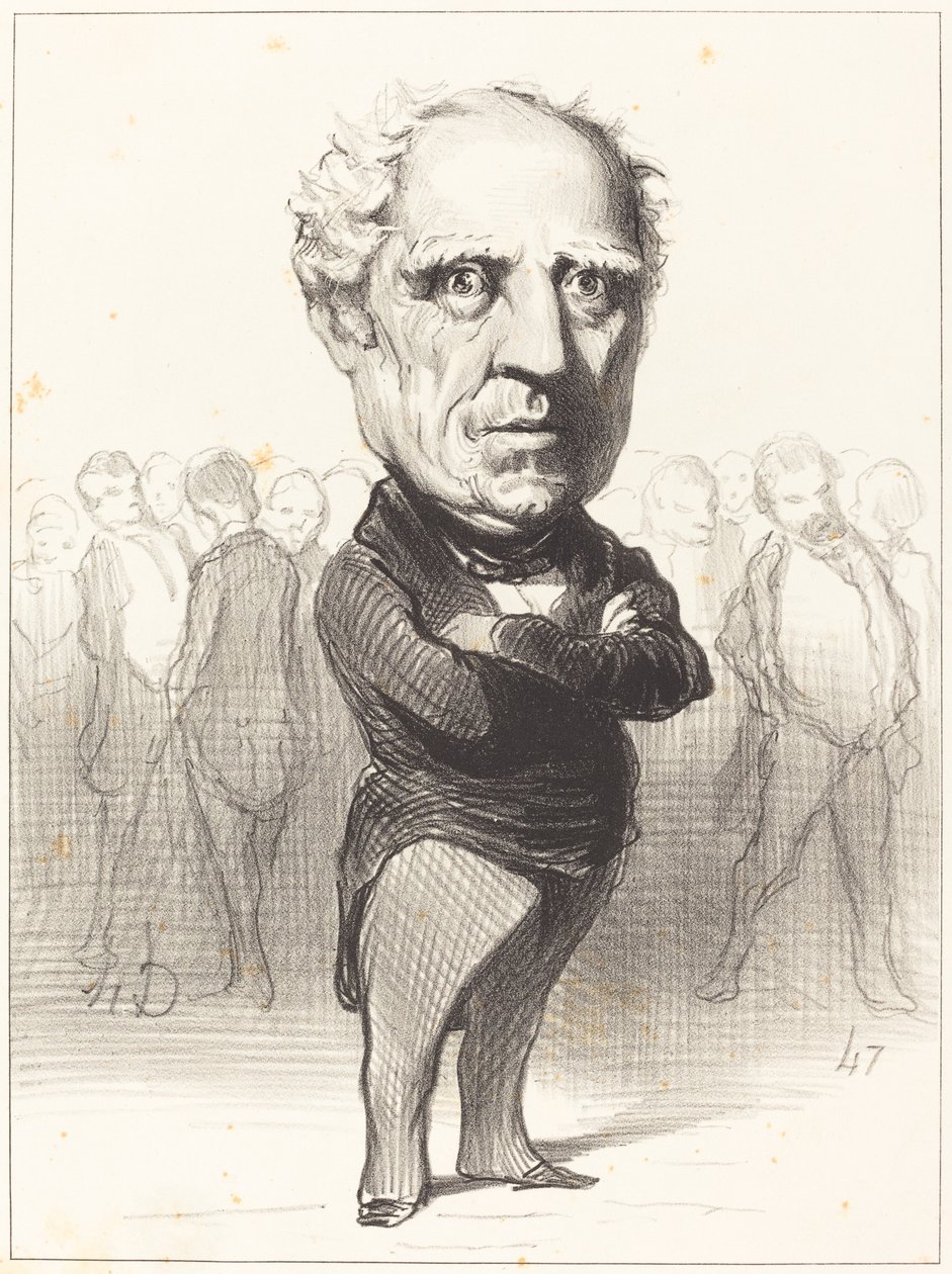 Maréchal Bugeaud door Honoré Daumier