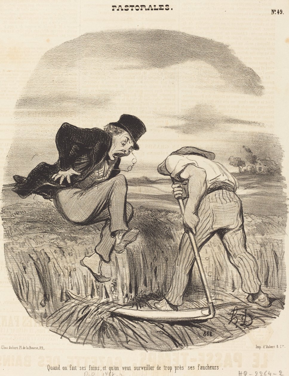 Wanneer Men Hooi Maakt... door Honoré Daumier