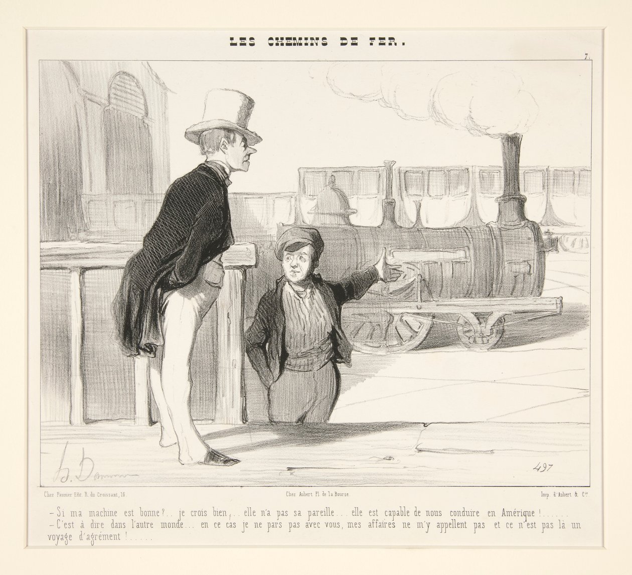 Is mijn machine goed? door Honoré Daumier