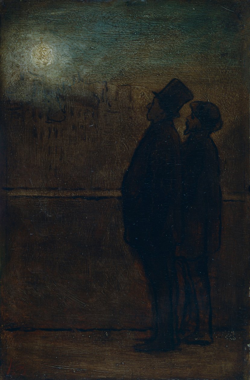 De Nachtwandelaars, 1828-1879 door Honoré Daumier