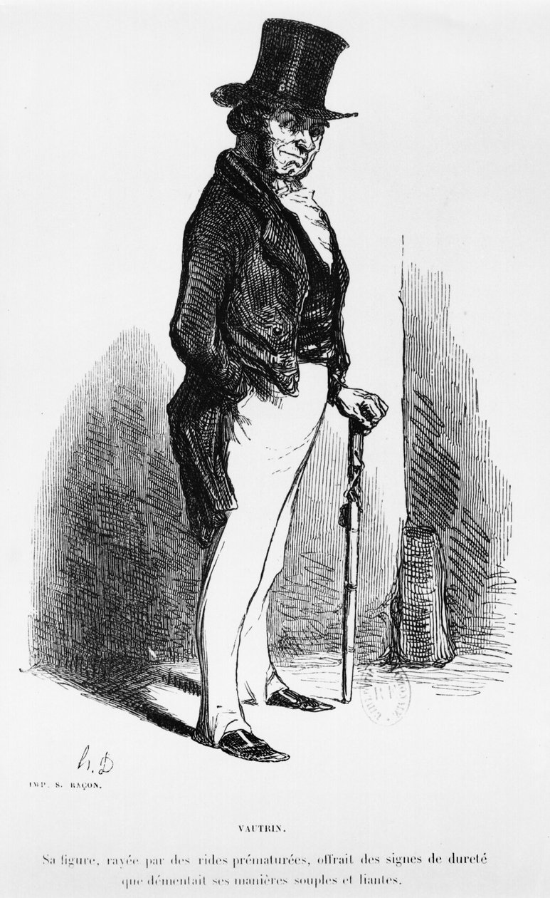 Vautrin, illustratie uit 