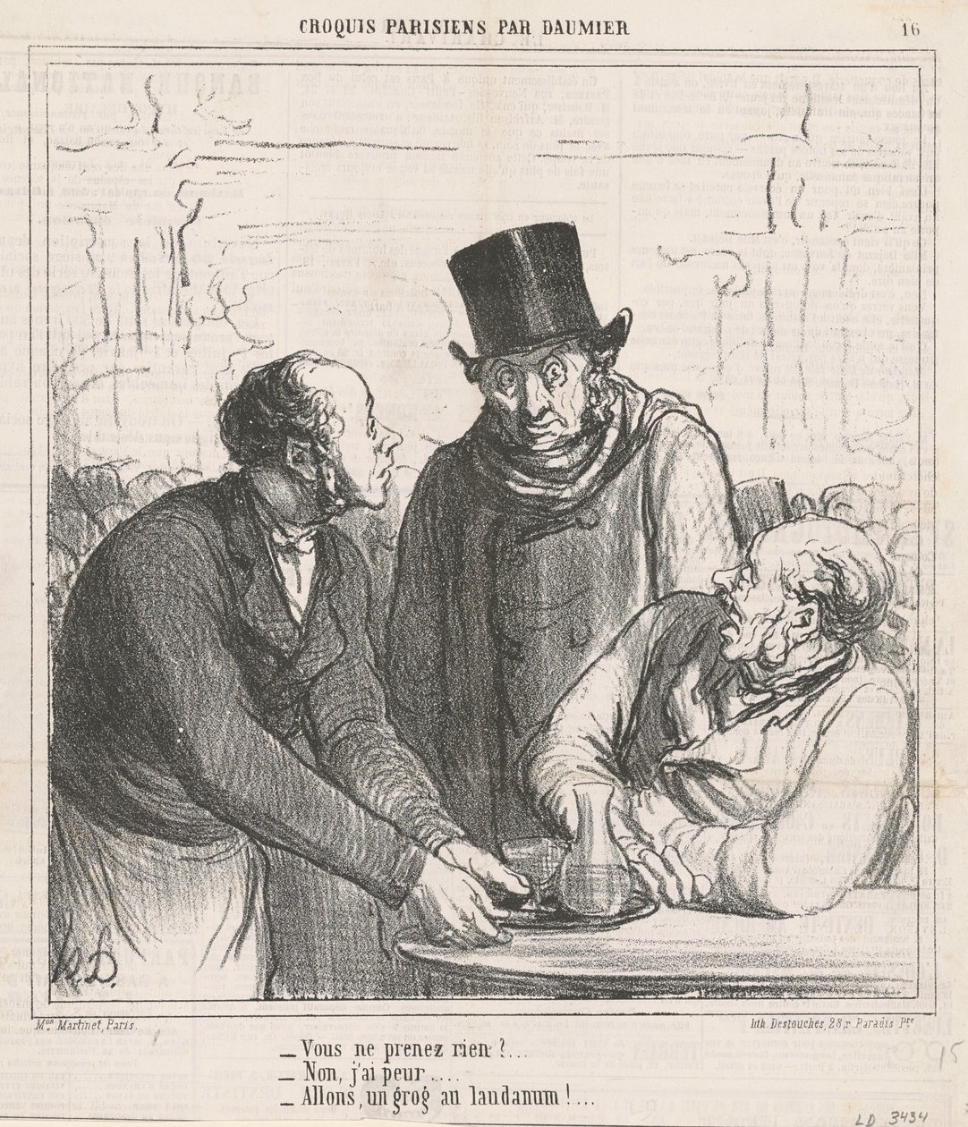 Neem je niets? door Honoré Daumier