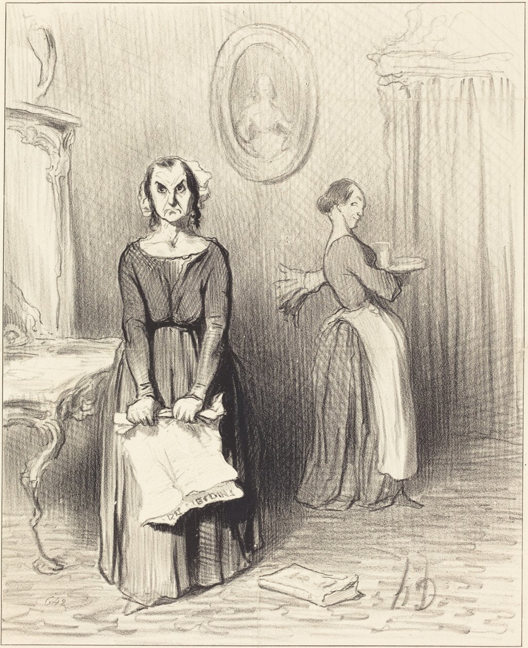 Dit dagblad vindt mijn werk erbarmelijk... door Honoré Daumier