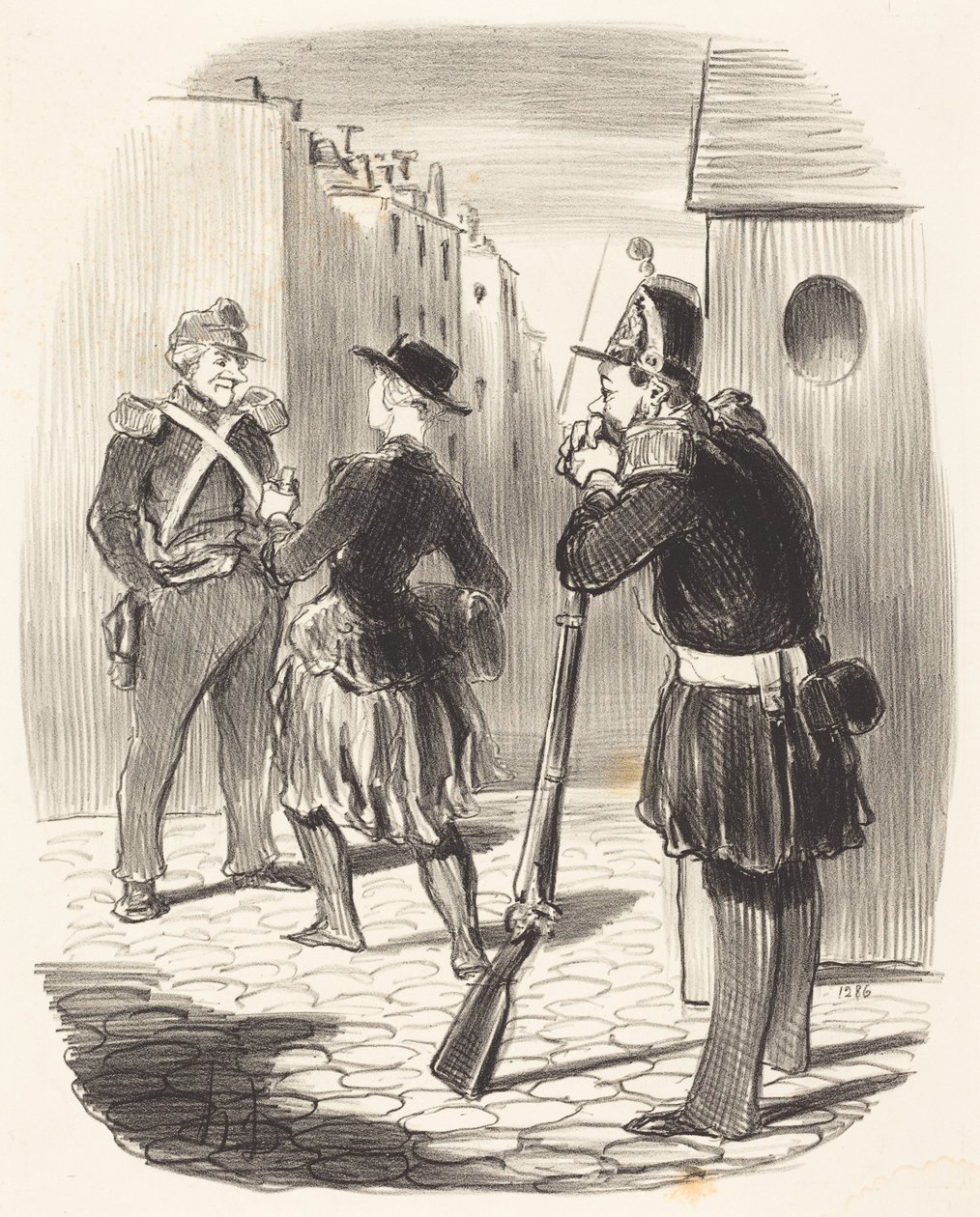 Die verdomde Pigochard... door Honoré Daumier