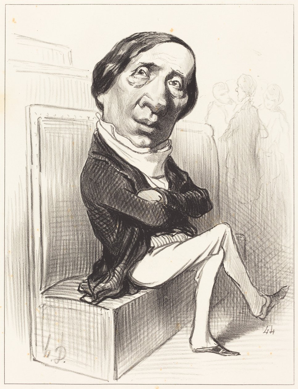 Charles Dupin door Honoré Daumier