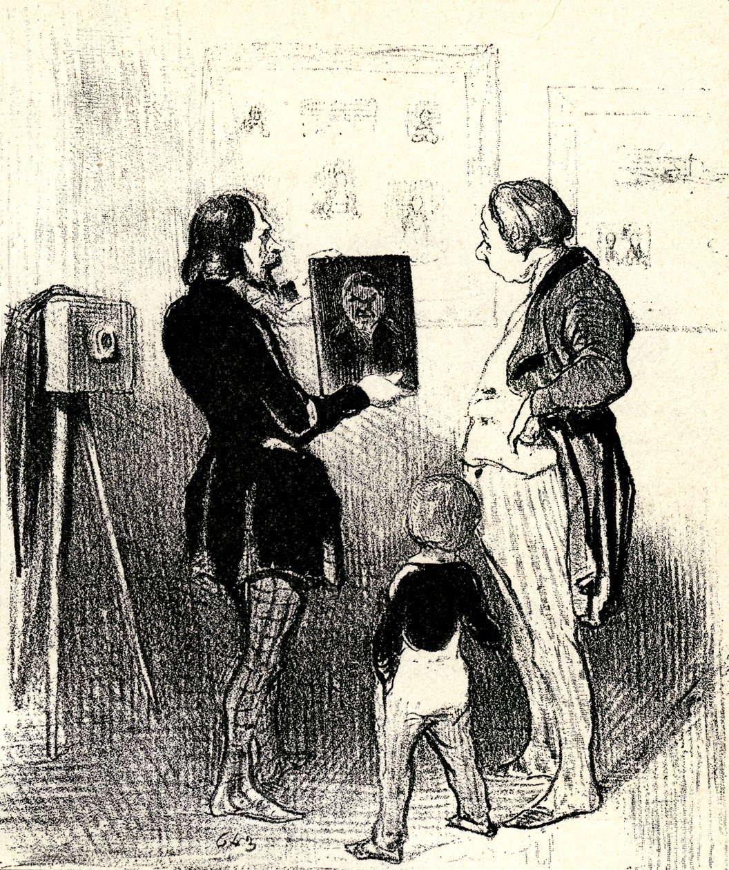 Daguerreotypie door Honore Daumier