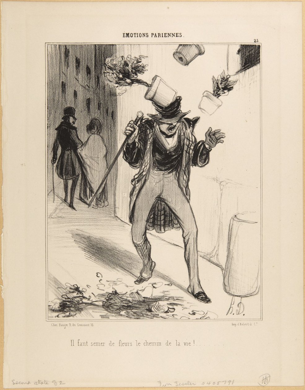 “Parijse emoties” (sic) door Honoré Daumier