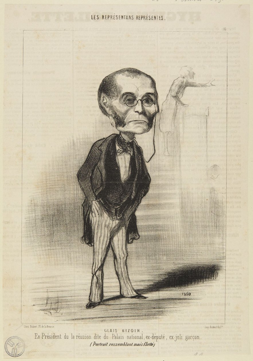 ‘Glais Bizoin’ door Honoré Daumier