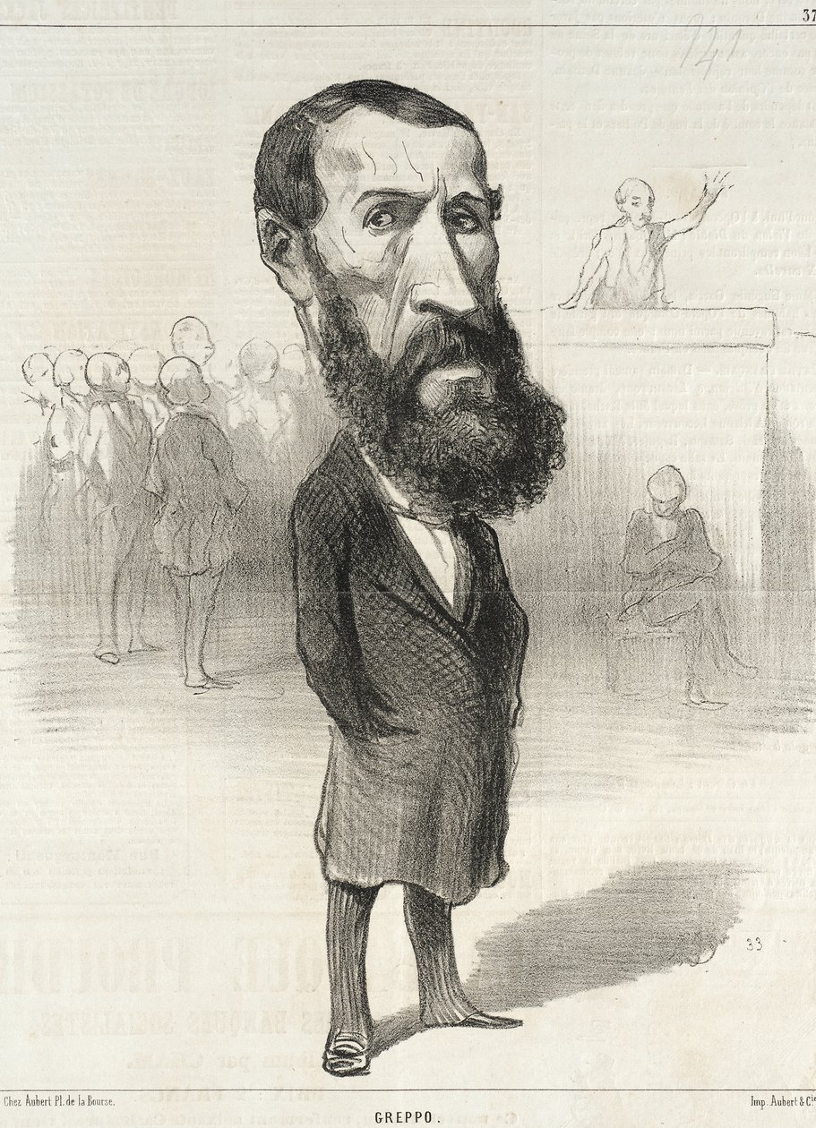 Greppo door Honoré Daumier