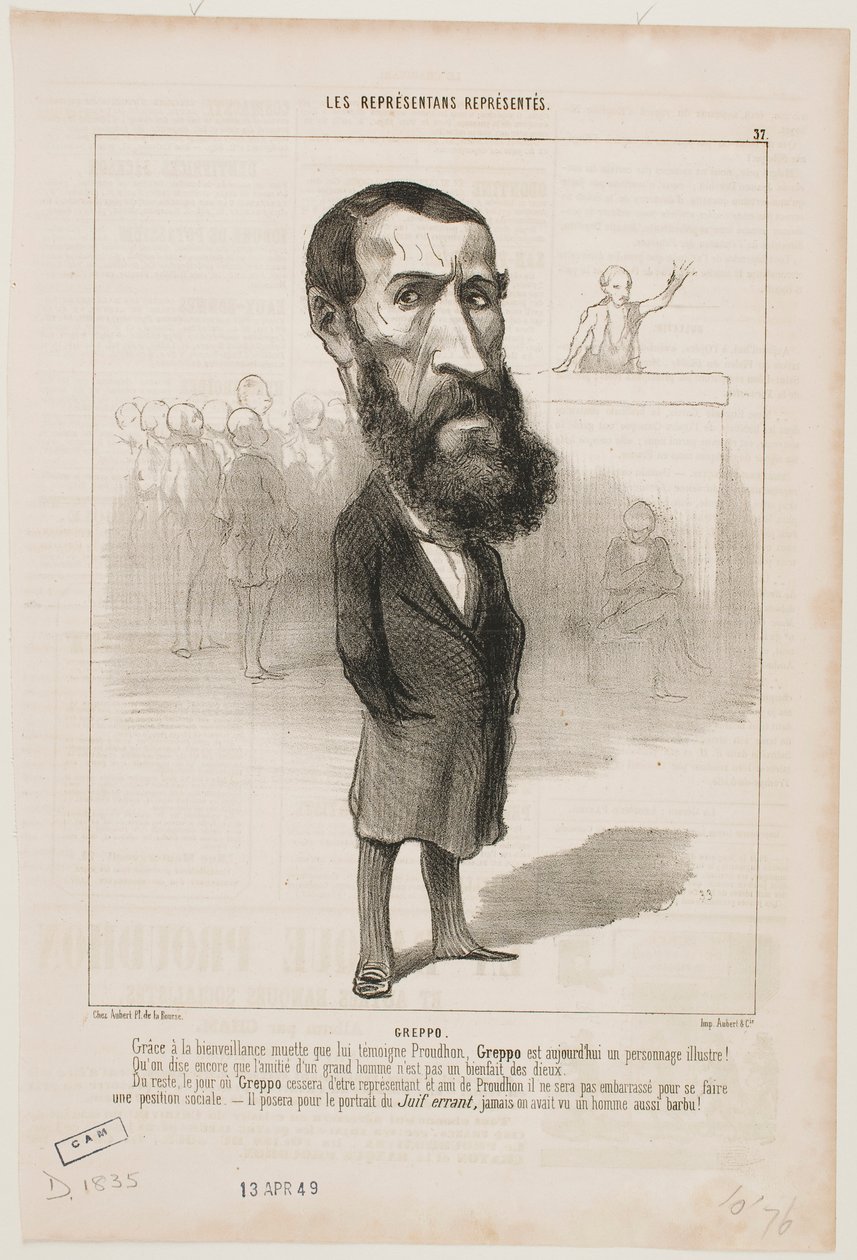 Greppo door Honoré Daumier