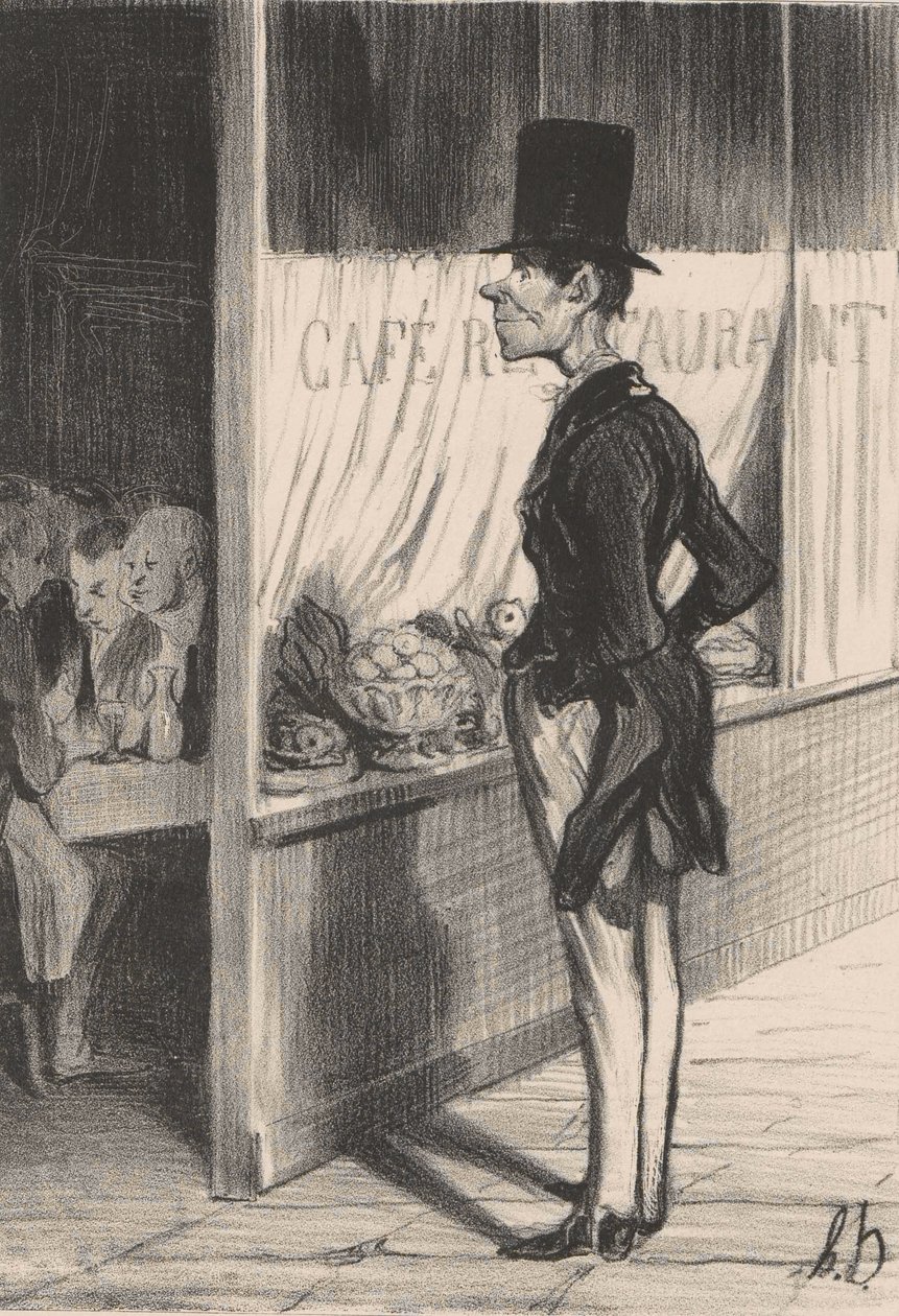 Ik heb drie cent door Honoré Daumier
