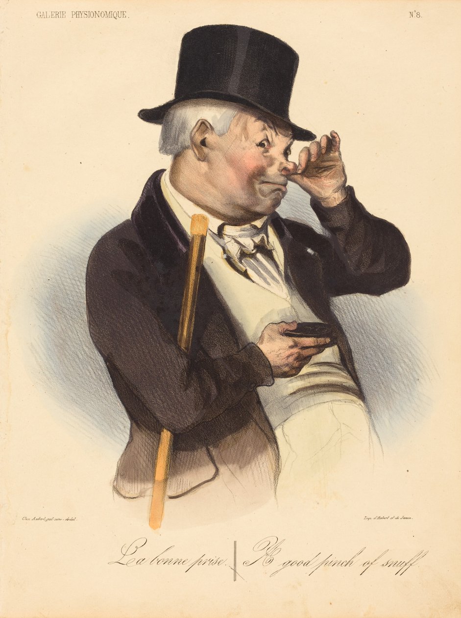 De juiste greep door Honoré Daumier