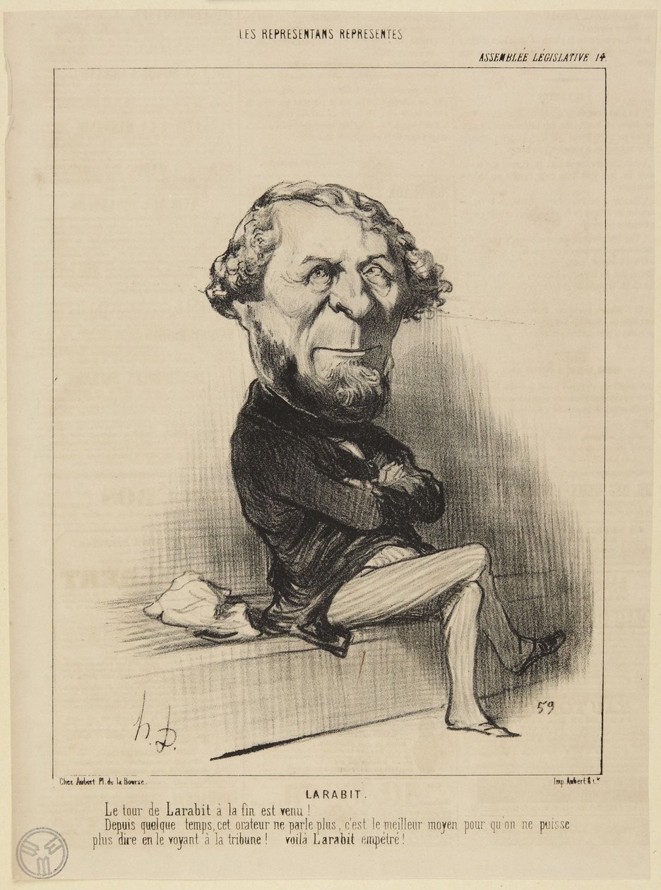 ‘Larabit’ door Honoré Daumier