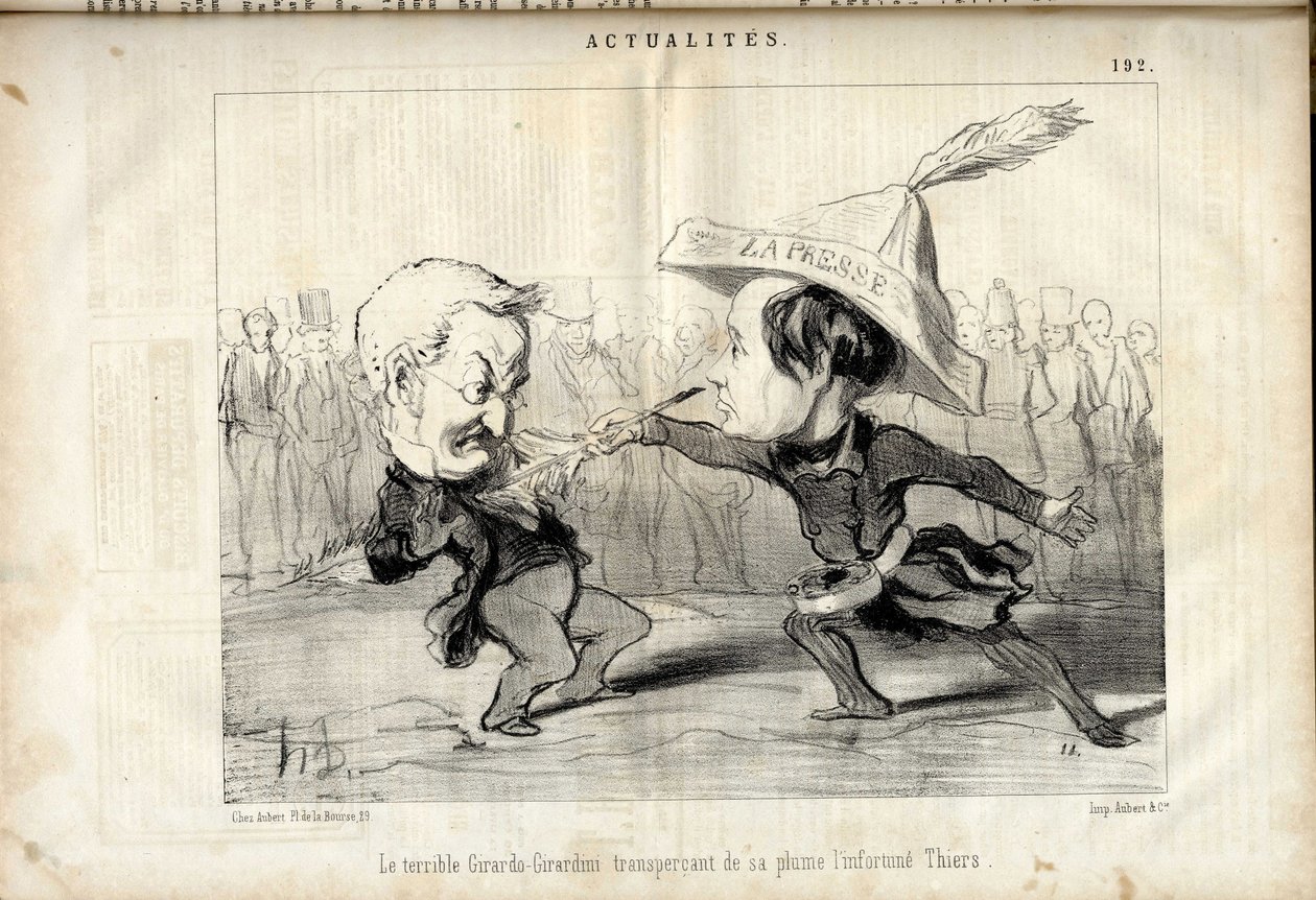 Le Charivari door Honoré Daumier