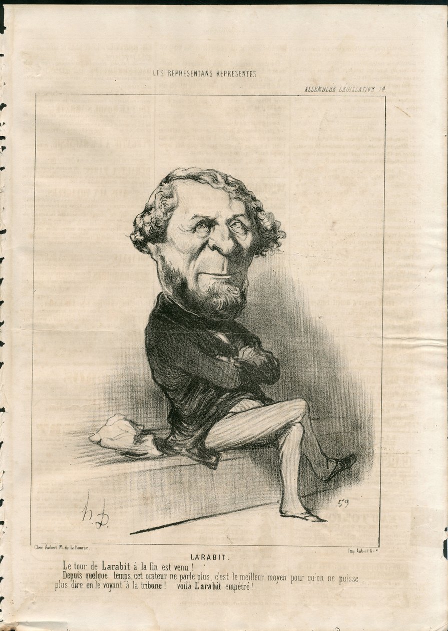 Le Charivari door Honoré Daumier