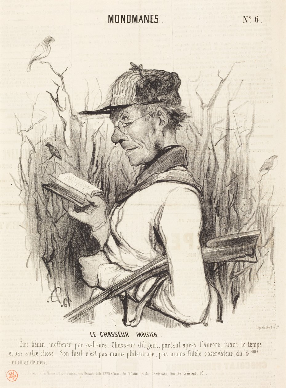 De Parijse Jager door Honoré Daumier