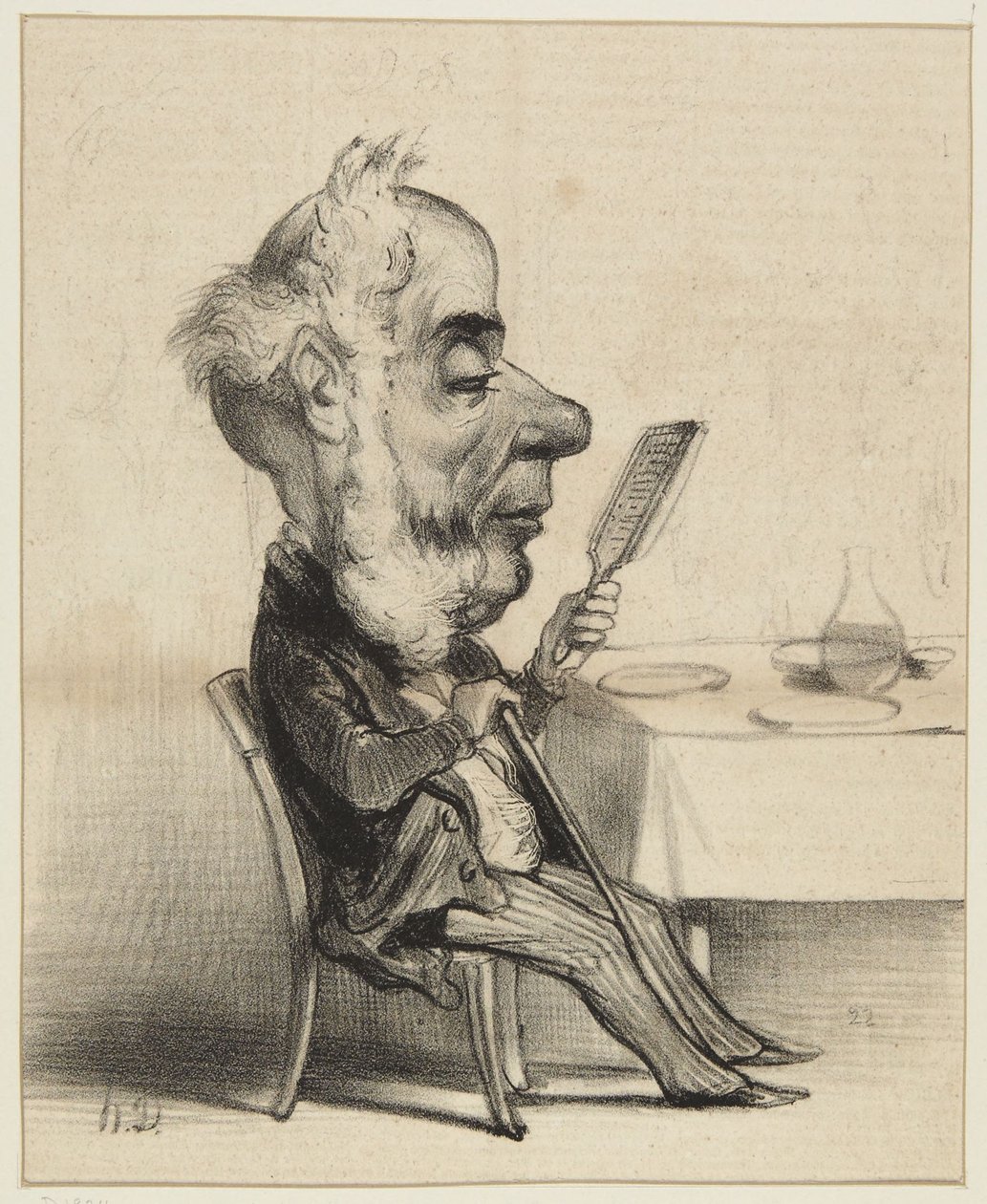 Luneau door Honoré Daumier