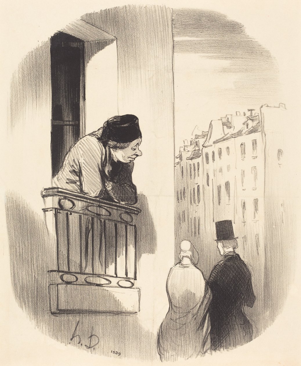 Ik ben ook jong geweest... door Honoré Daumier
