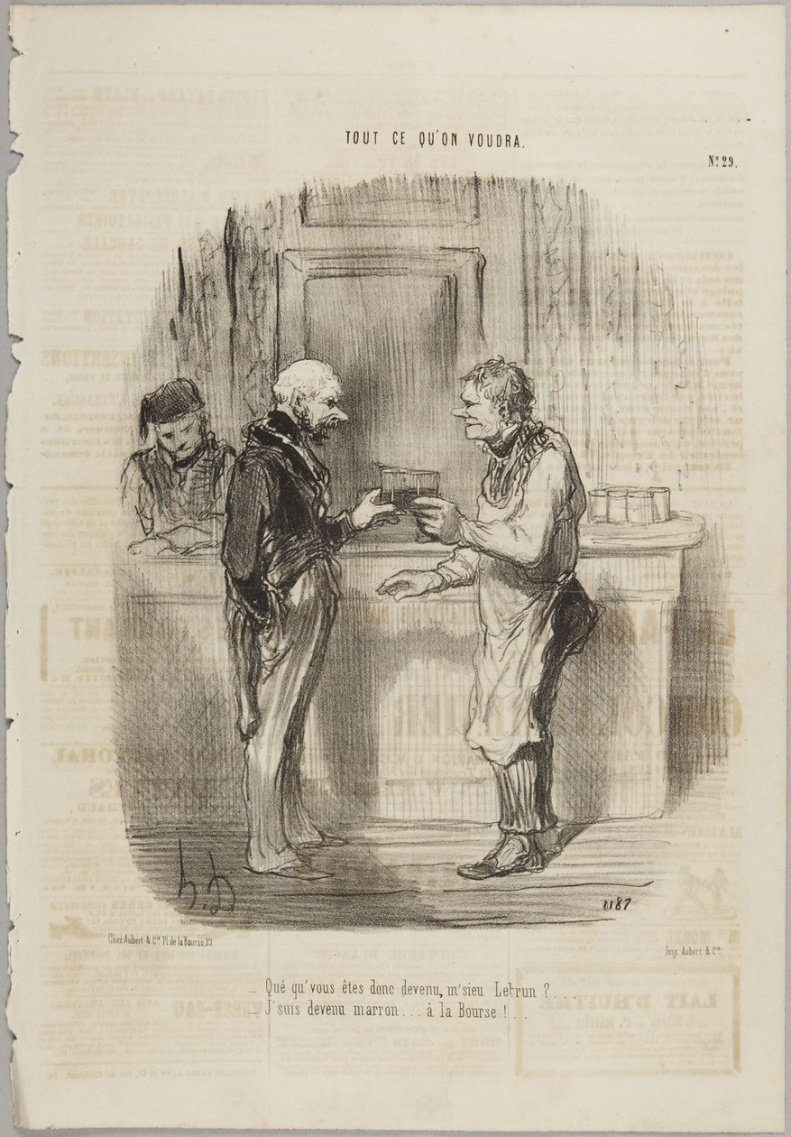 Wat is er toch van u geworden, meneer Lebrun? Nummer 29 uit de serie "Tout ce qu