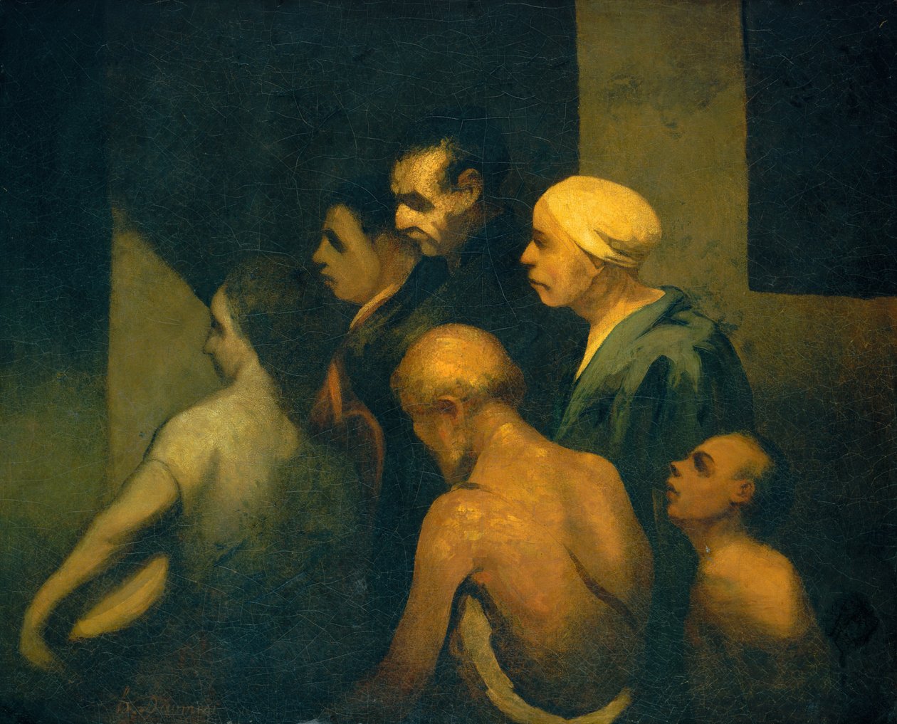 De bedelaars door Honoré Daumier