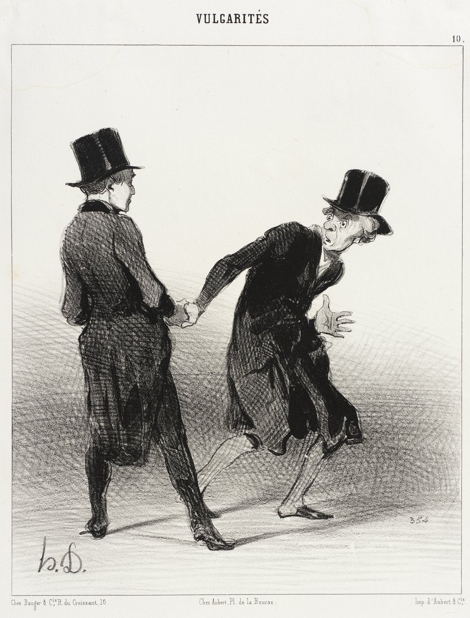 Jij, mijn vriend! Hoe weet je dat... door Honoré Daumier