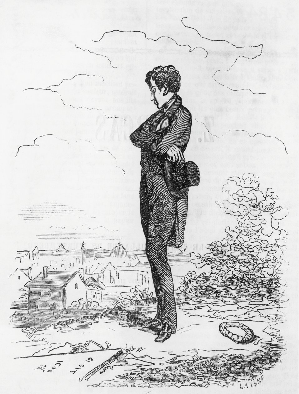 Adolphe Minard, illustratie uit Le Faiseur van Honore de Balzac, Franse editie door Honore de Balzac