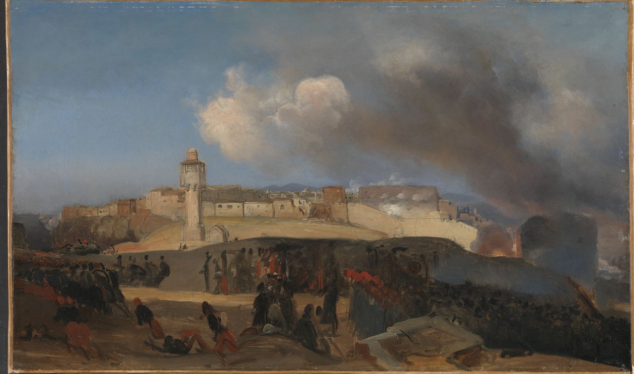 De tweede aanval op Constantine, 13 oktober 1837 door Horace Vernet