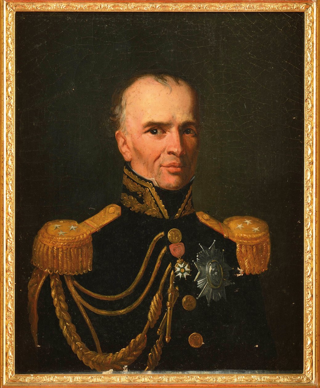 Portret van Generaal Antoine Drouot door Emile Jean Horace Vernet