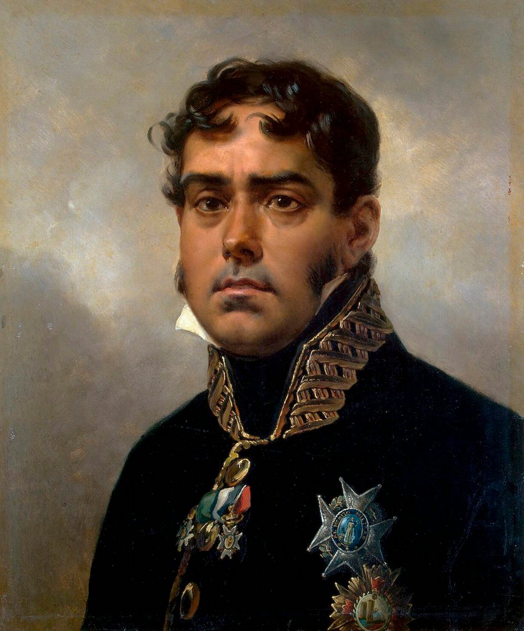 Portret van generaal Pablo Morillo y Morillo, 1820-1822 door Emile Jean Horace Vernet