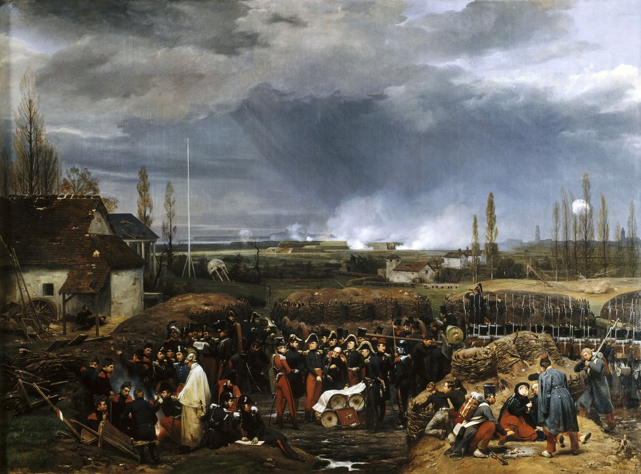 Belegering van de Citadel van Antwerpen, 22 december 1832 door Horace Vernet