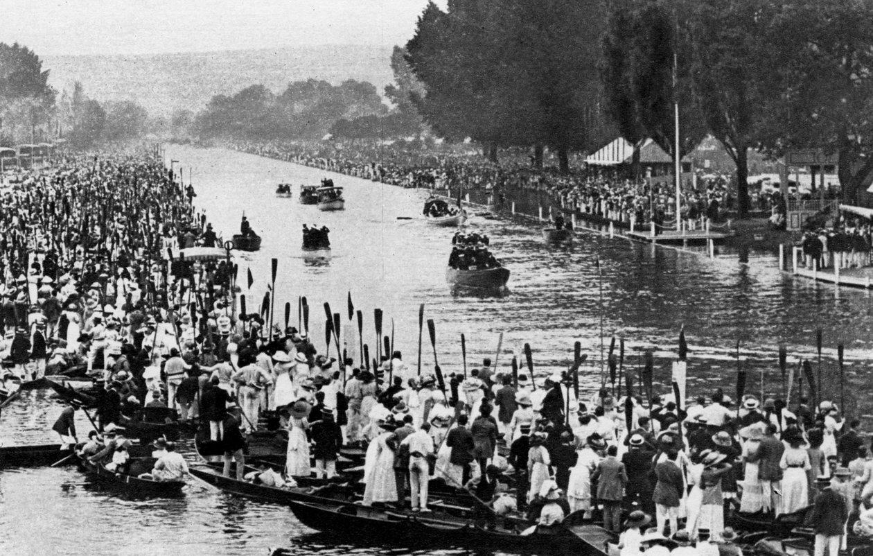 Henley Regatta, Oxfordshire, 6 juli 1912, 1937 door Horace Walter Nicholls