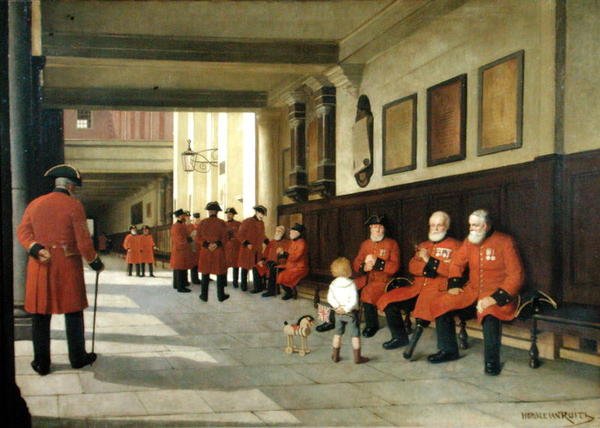 Kleine Peter en de Chelsea-pensionarissen door Horace van Ruith