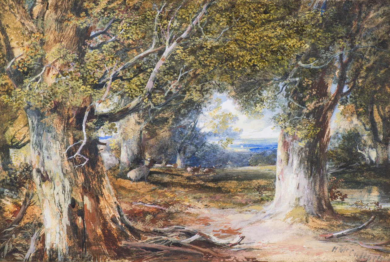 In het Bos door Horatio McCulloch